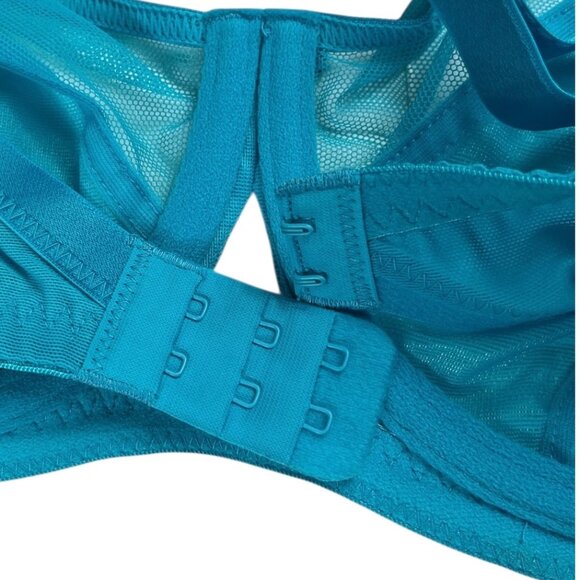 Curvy Kate Victory Balcony Underwire Bra Turquoise Size 32G NWT - Picture 7 of 16